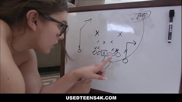 Image UsedTeens4K - Freeuse Big Ass Teens Learn Football While Being Used - Madison Morgan, Leana Lovings
