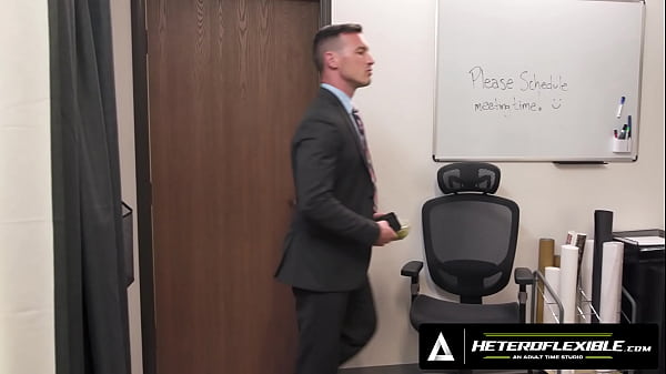 Image HETEROFLEXIBLE - Straight Derek Kage Fucks Coworker Cristiano After Caught Jerking Off At His Break