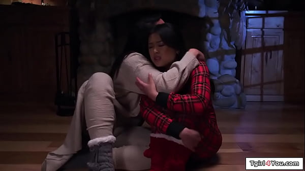 Image Asian tgirl Kasey Kei fuck ifo fireplace
