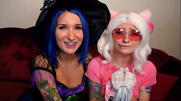 Image A threesome with two slutty pussies on a big cock