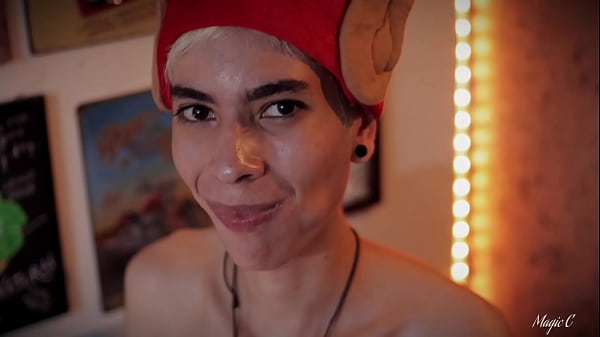 Image Christmas Special Big Dick Slim Latino Twink Magic C Jerking Off Covering Some Christmas Cookies on Cum And Then Eating Them