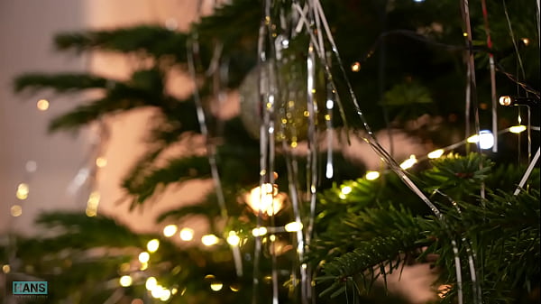 Image 18 year old girl with a perfect body gets fucked hard by a grandpa on Christmas Eve and her tight wet pussy makes him cum hard.