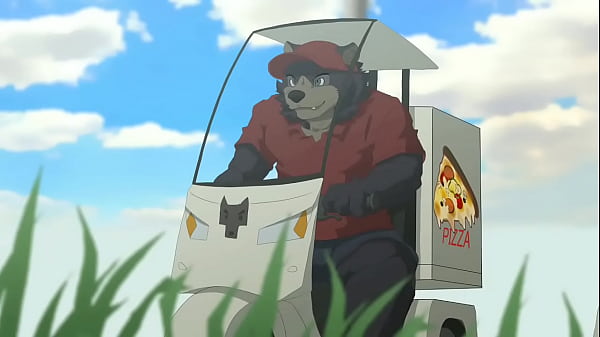 Image unexpected pizza delivery