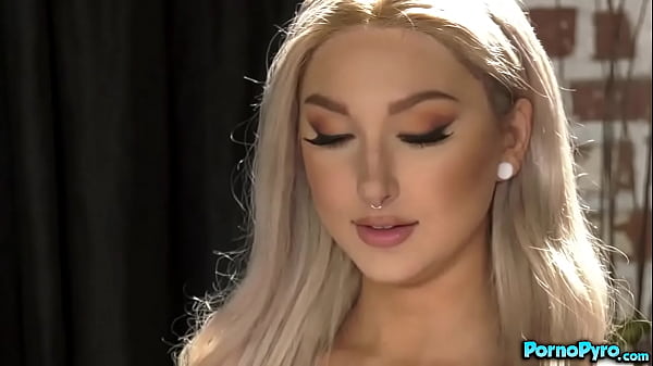 Image Blonde Bitch Skylar Vox Sucks Off 5 Big Black Negro Cocks