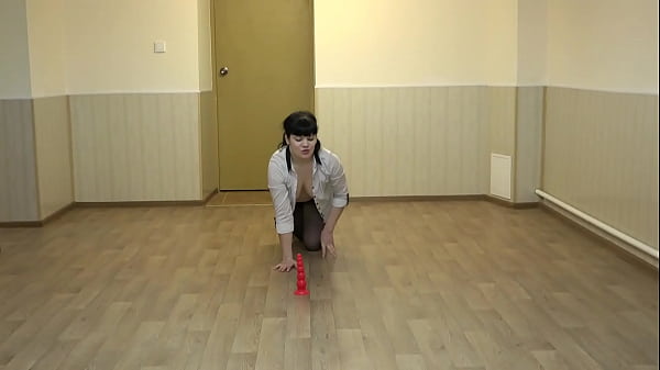 Image Hot milf in pantyhose fucks her very hairy pussy to orgasm. Amateur fetish.
