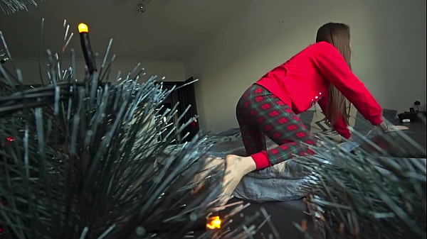 Image New Year's Eve, The Wife Fucks Her Husband's Friend While He's Not At Home. Taboo