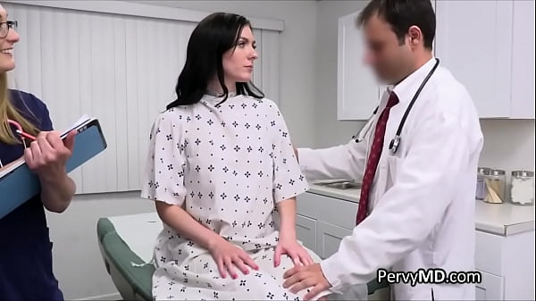 Image Doctor treating patient using his hard dick