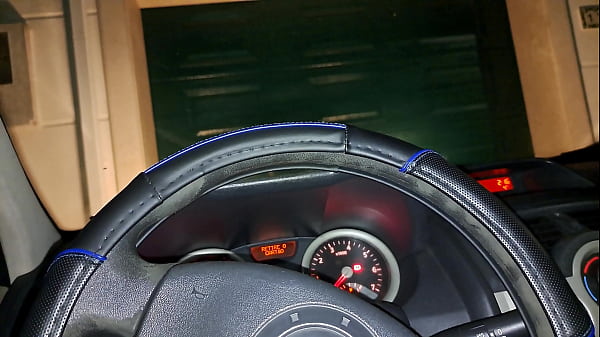 Image Horny Housewife Fucks the Delivery Guy Outdoor in His Car at Night