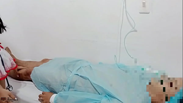 Image Enfermera cachonda alivia a paciente con una deliciosa Mamada