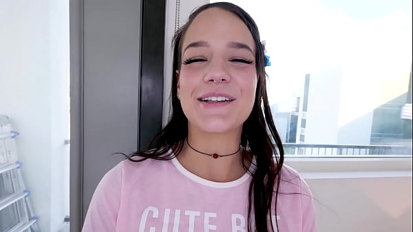Image DAISY LOVE Cute 19 YO Huge Cock POV Blowjob and Cum Swallow