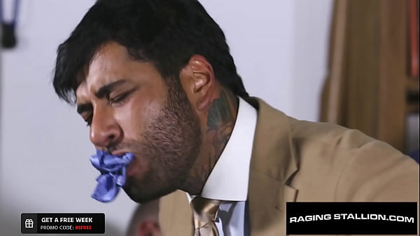 Image Sharp Dressed Bearded Hunk Epic Group Fuck - RagingStallion