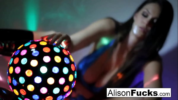 Image Sexy big boobed disco ball babe Alison Tyler