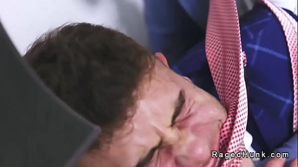 Image Realtor in suit anal fucked and cummed by his colleague