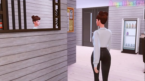 Image futanari boss seduced her secretary and checked her deep throat with a huge dick sims me hentai sfm