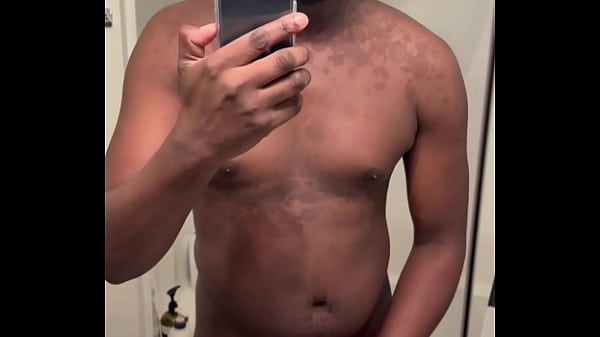 Image Stroking my dick in the mirror until I nut