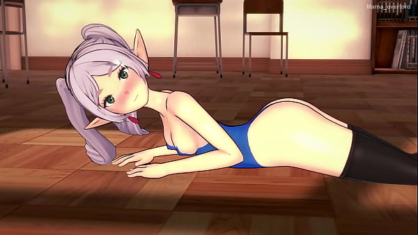 Image Frieren wants to try having fun wearing her new swimsuit