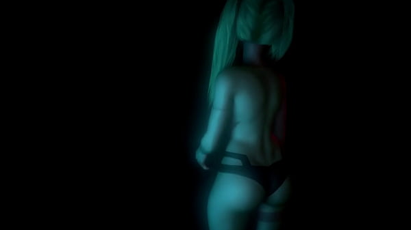 Image Rebecca, juicy young minx dances obscenely in the darkness