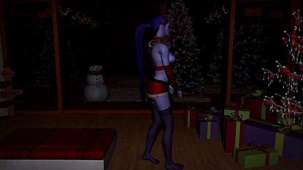 Image Widowmaker, sexy assassin dancing on Christmas