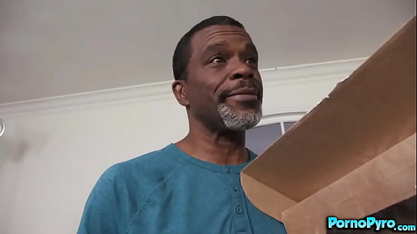 Image Delivery Chick Gwen Vicious Delivers Package To A Group Of BBCs