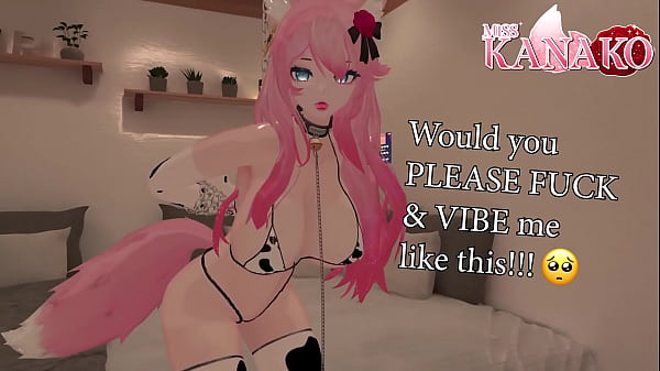 Image New Year TREAT!!! CATGIRL CHAINS her hands up and gets FUCKED and VIBED till she SQUIRTS!!!