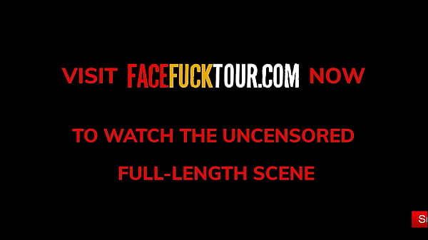 Image Blonde Pornstar Sofie Otis Rough Throat Fuck Cum Swallow - Face Fuck Tour