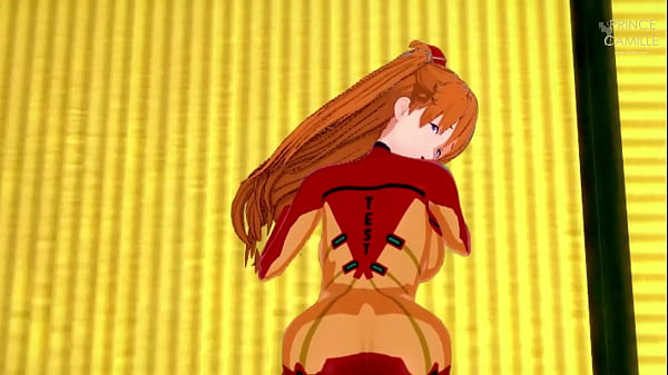 Image Horny Asuka needs sex while wearing her tight suit - Evangelion