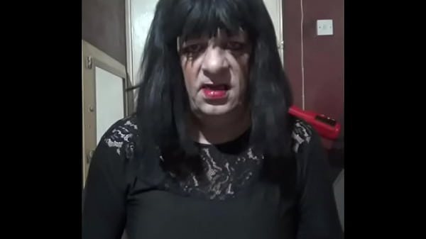 Image sissy crossdresser enjoying masturbation and anal sex part 1