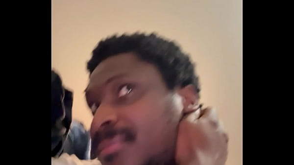 Image Getting caught by my roommate stroking my dick
