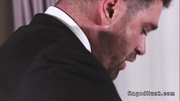 Image Big cock men in suits anal fucking in various positions