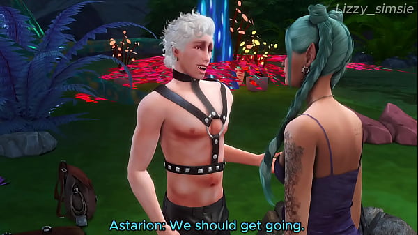 Image Astarion fingering horny Tav then cum inside her - sims 4 - 3D animation - Baldur's gate III