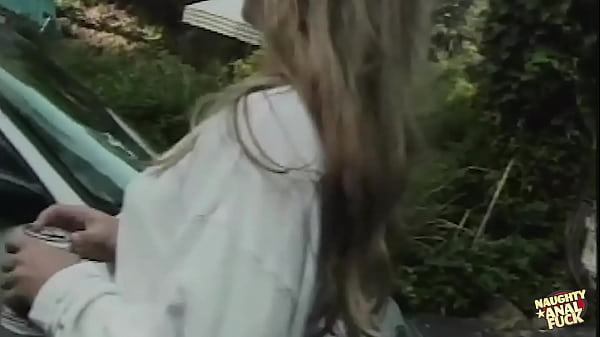 Image Dirty blonde girl gets a huge cock deep inside her asshole