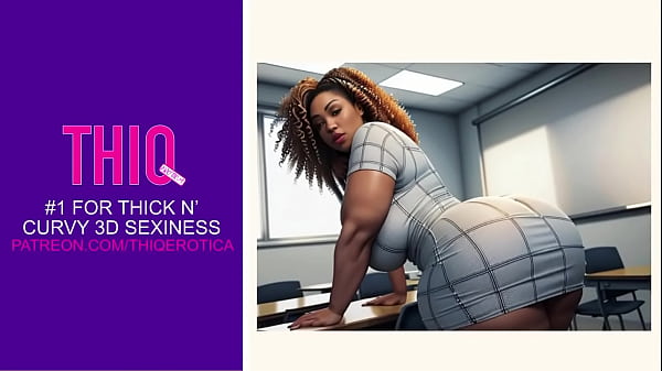 Image Crazy thick 3D rendered Booty and titties