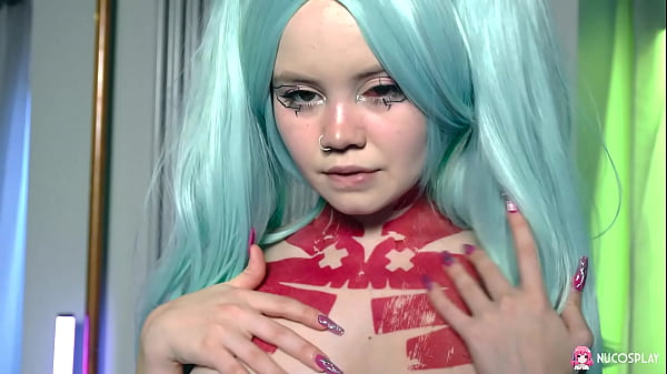Image Horny babe Rebecca Nikson pleasures herself with her fingers and sex toy.