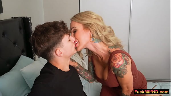 Image Sucking Slut Stepmom's Pussy - If you were alone at home with your hot stepmom and she seduced you and asked for a pussy suck? Would you suck her pussy?