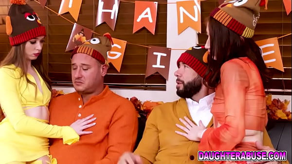 Image Ava Davis and Myra Moans swap stepdads on thanksgiving day!