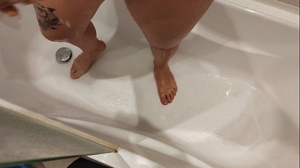 Image Sensual mutual masturbation with young busty stepsister. She's orgasm after pussy fingering. Cum on tits with hard pink nipples