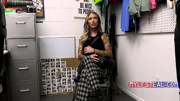 Image Slimthick Blonde Shoplifter Steals Supplies For Her Shop- Ava Stone