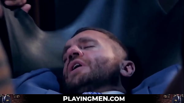Image Tasteful hunk sucks a gloryhole dick prior to being pounded