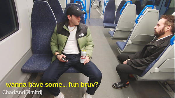 Image risky anonymous bareback fuck on a night train out of London
