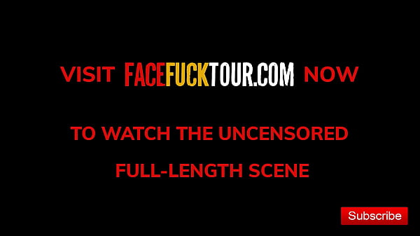 Image Face Fuck Tour - Blonde Slut Lisi Kitty Inhales A Fat Cock