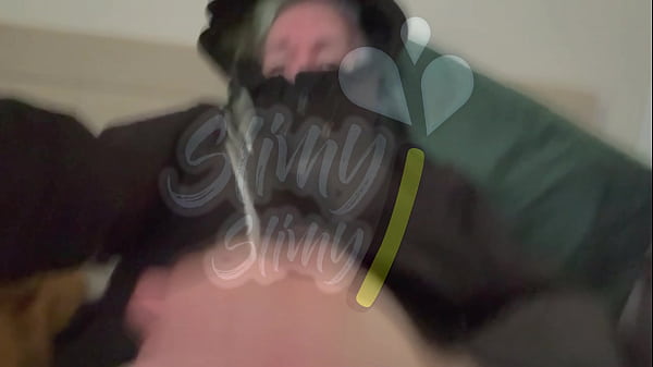 Image Legs spread smoking a cigar after stripping