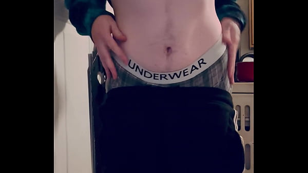 Image Teasing Transboy in his boxers