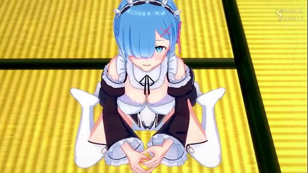 Image Loving Rem gives you a guided handjob in romantic atmosphere - Re Zero