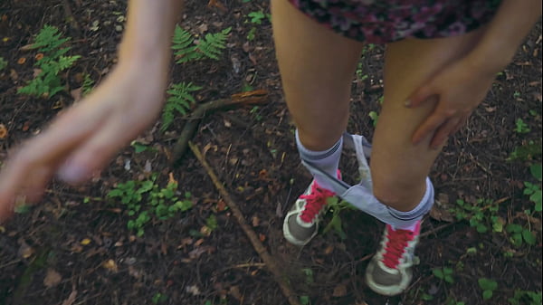 Image My stepsister took me into the woods, sucked me off and persuaded me to fuck her.Cum in mouth. 4K