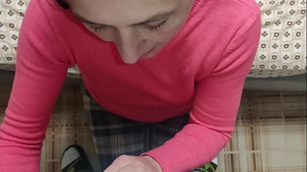 Image POV Blowjob with Cum in Mouth from Naughty Slut Married MILF