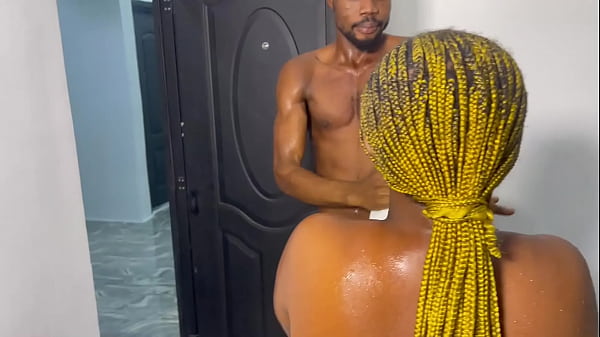 Image After a nice hand job He fucked her huge tits until he had his cum allover her body
