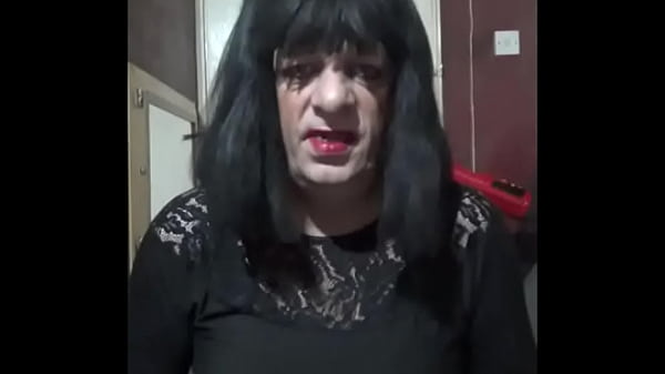 Image sissy crossdresser enjoying masturbation and anal sex part 2