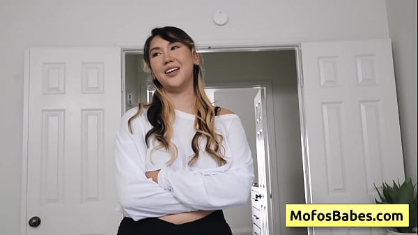 Image Sexy and beautiful asian girl seduces her friend with her amazing natural boobs and suck his dick in the car - Tomie Tang, Charles Dera
