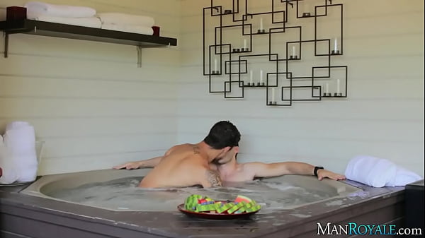 Image Two Jocks Have Intense Fuck In Jacuzzi
