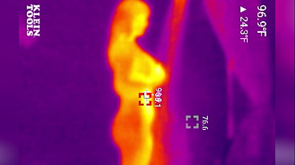 Image Sex and a shower caught on thermal cameras